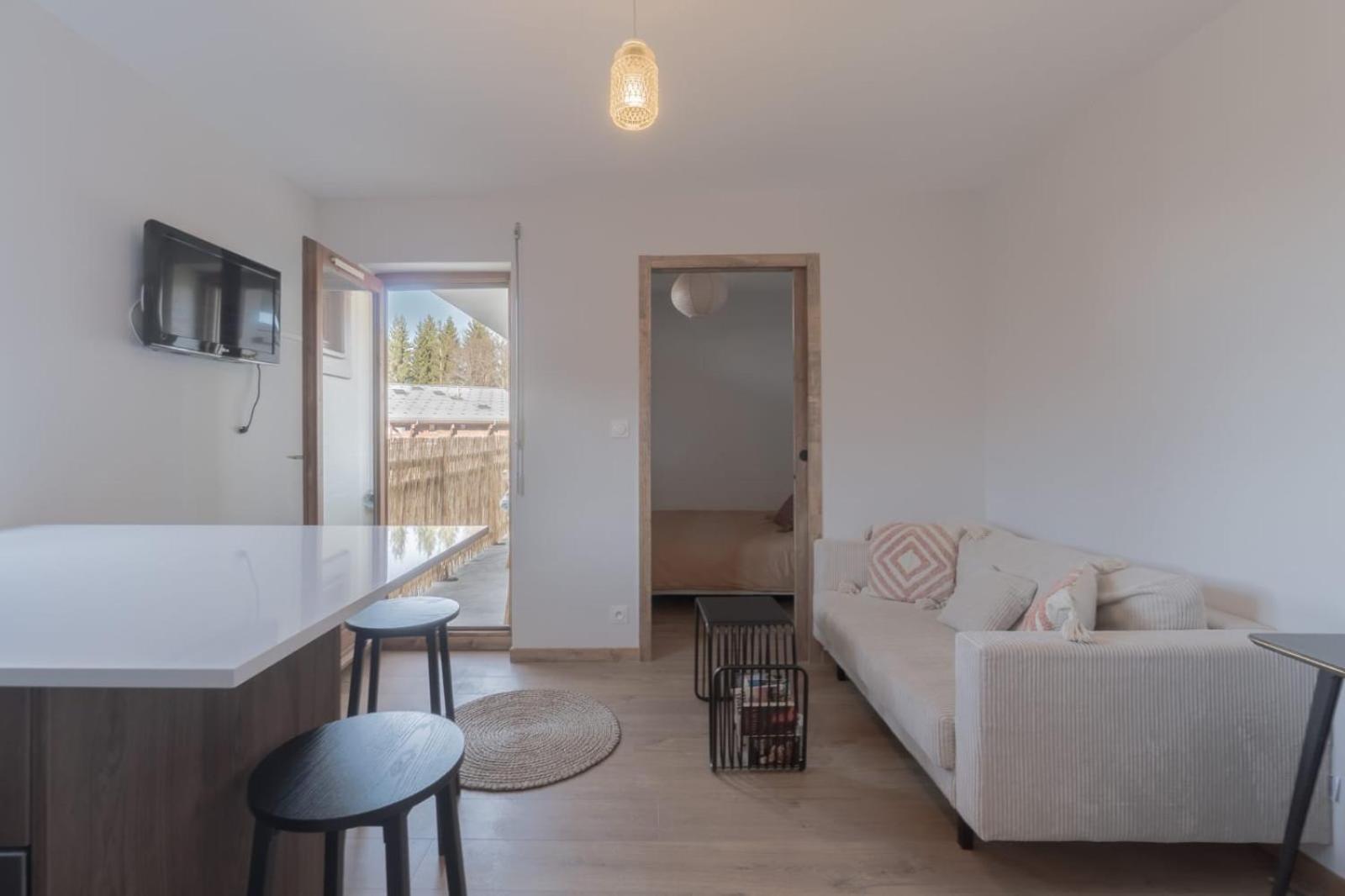 Appartement La Biche Combloux Kültér fotó